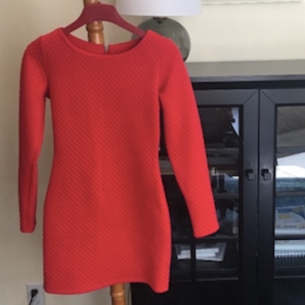 Arden B Coral Mini Dress